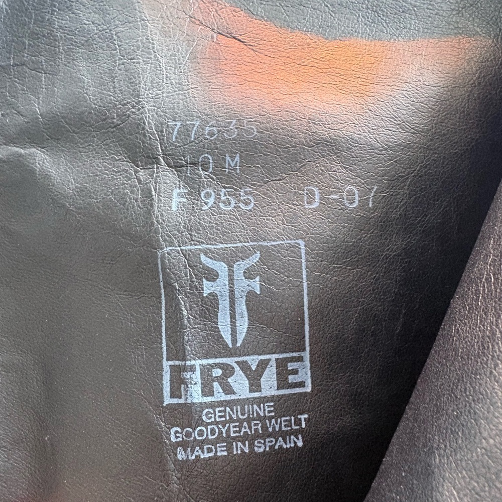 Frye Black Leather Riding Boots - Picture 8 of 8